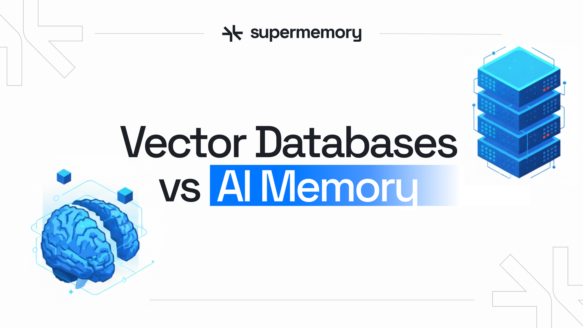AI Memory vs Vector Databases Guide (March 2026) — Supermemory