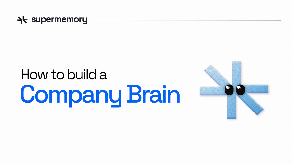 How to build a Company Brain with Supermemory
