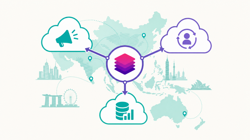 Appier買収後のAdCreative.aiとAdvertising Cloud等への統合マップ