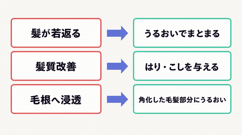 シャンプー広告のNG表現を化粧品範囲のOK表現へ言い換える対応図