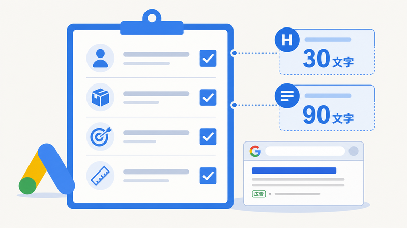Google広告RSAプロンプトの必須要素チェックリスト