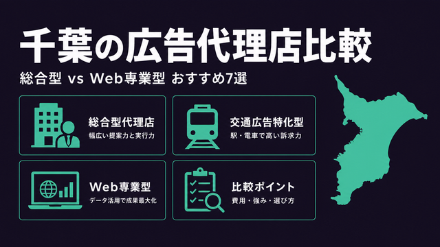 千葉の広告代理店を総合型・交通広告専門・Web専業型で比較した構造サムネイル