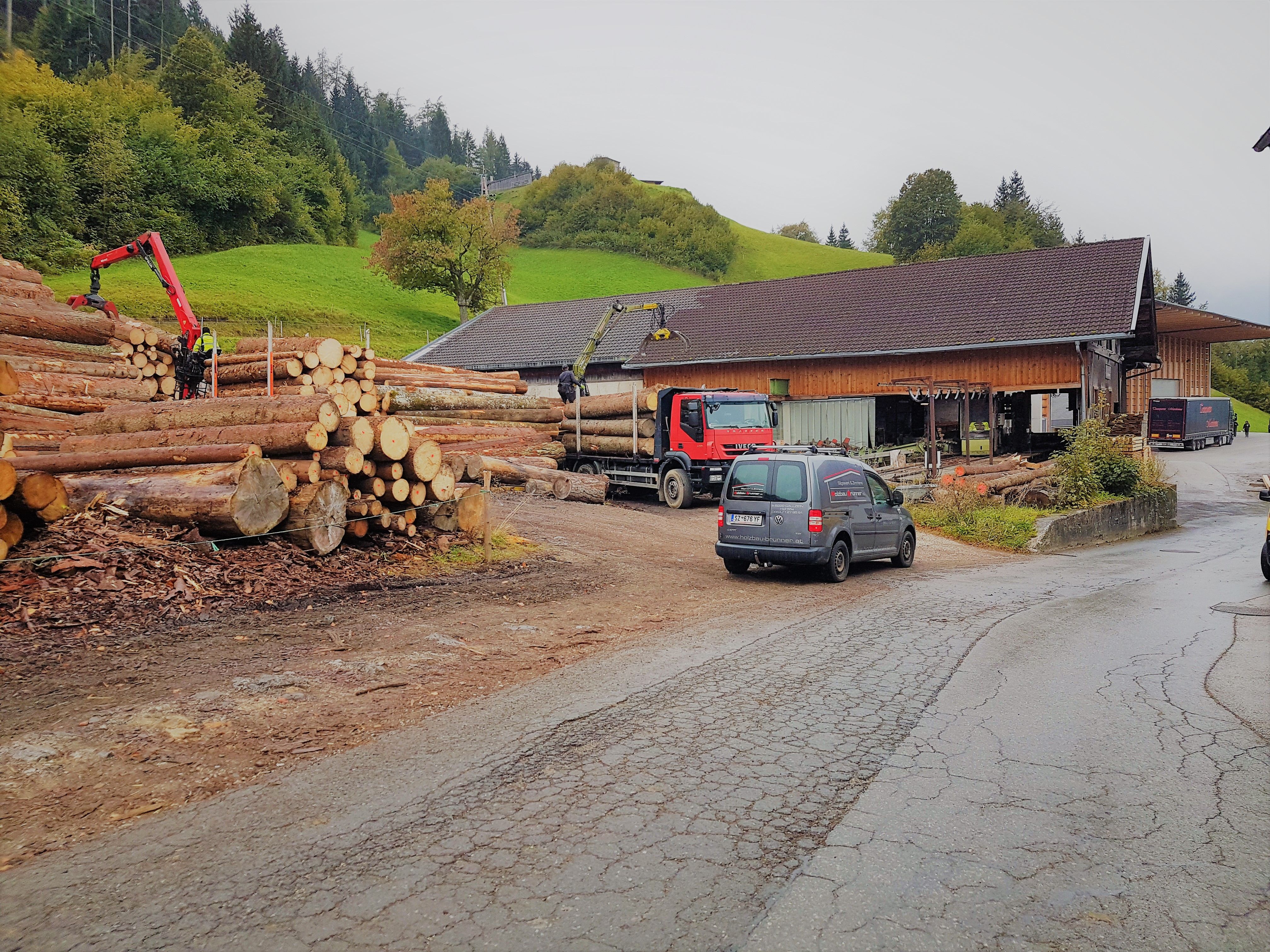 Home: Bauholz nordische Fichte Lärche