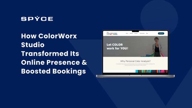 Website designed for a painting business