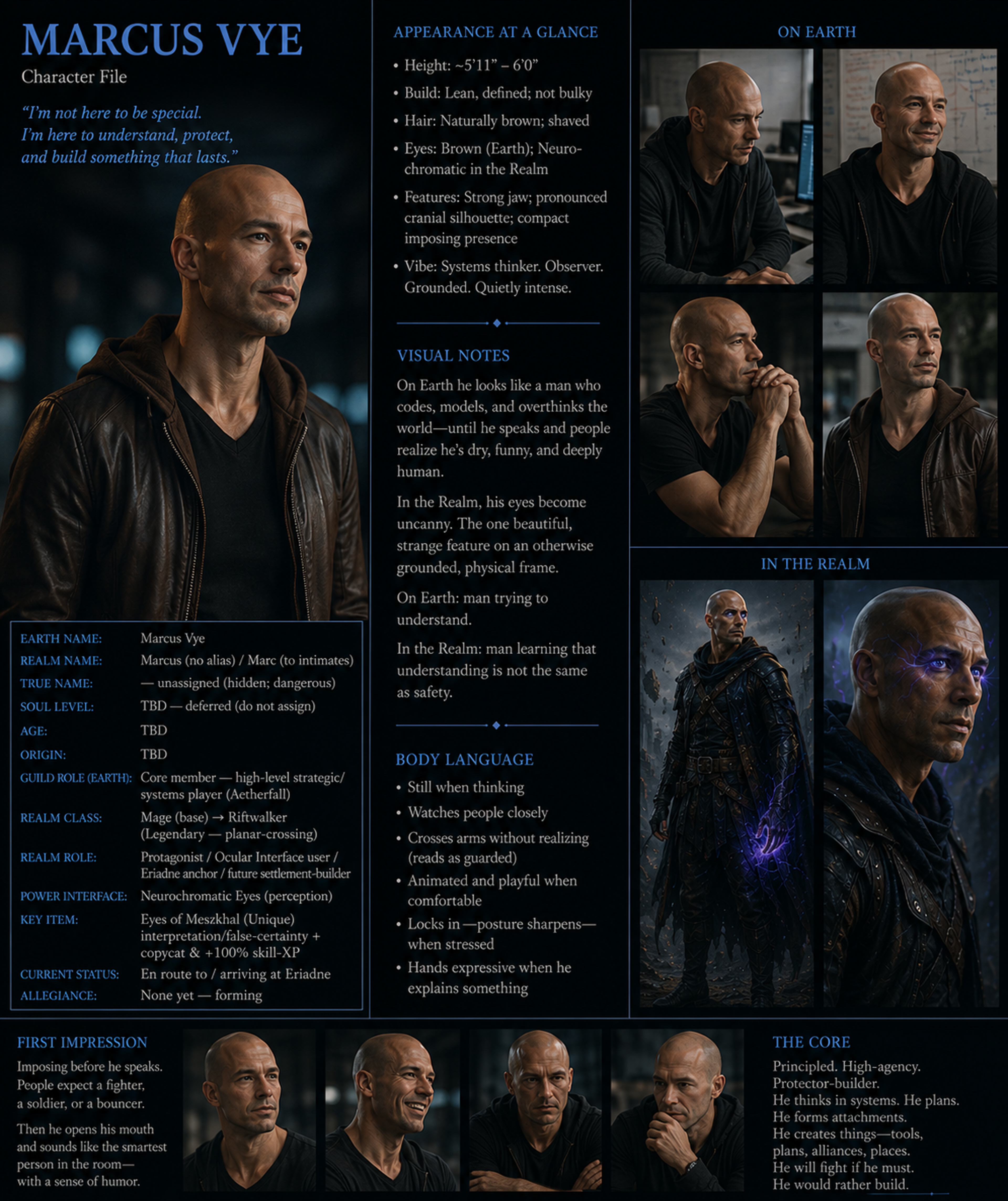Marcus Dossier