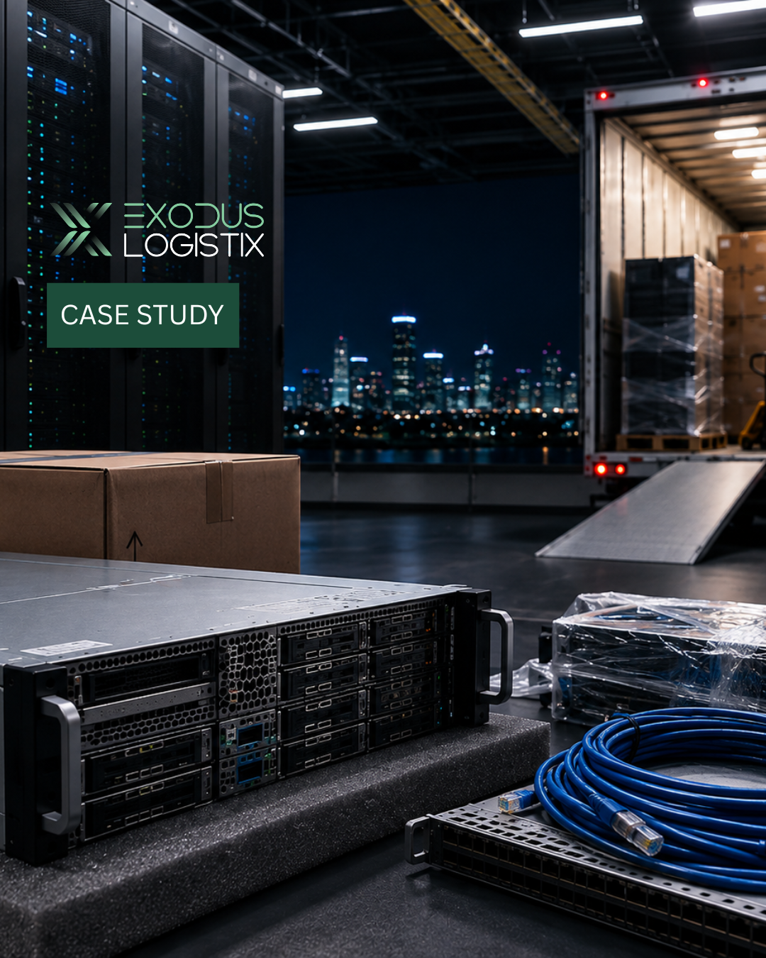 Overnight Data Center Relocation from Los Angeles to Phoenix | Case Study