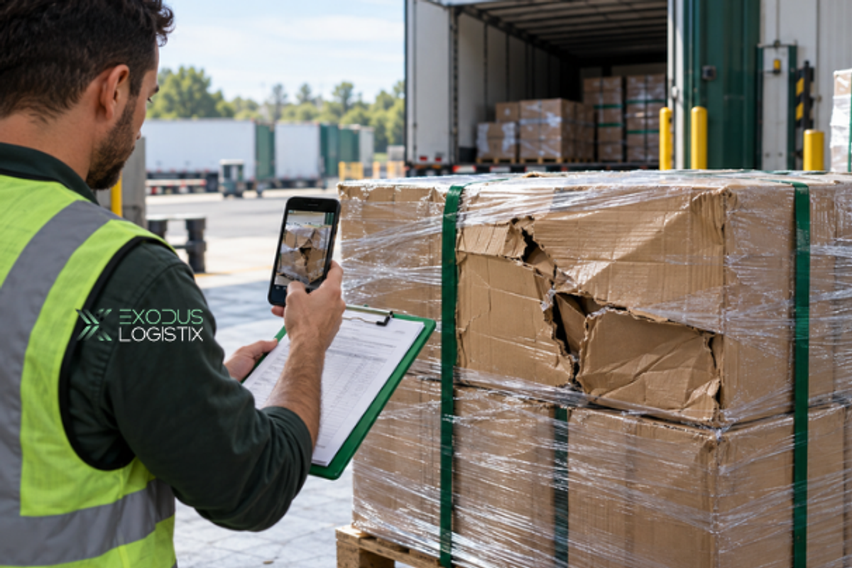 What Should Shippers Do When Freight Arrives Damaged?