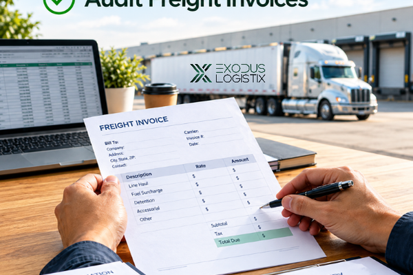 How Should Shippers Audit Freight Invoices Before Approving Payment?