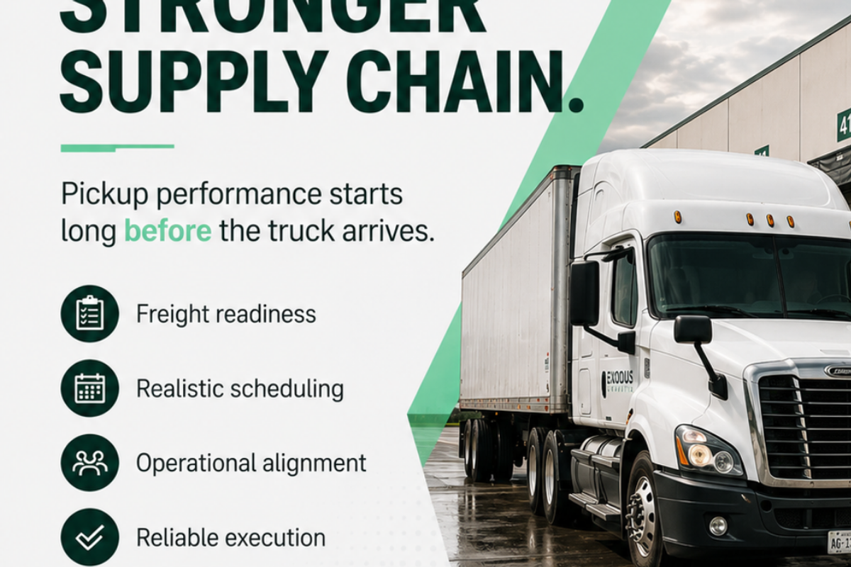 Why Shippers Struggle With Pickup Schedules | Exodus Logistix