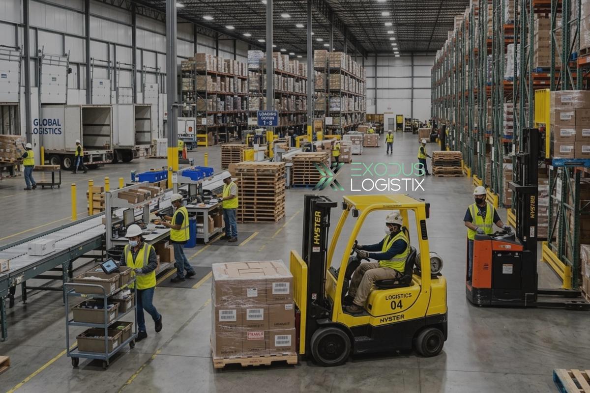 Freight Routing & Dock Scheduling: Coordinating Arrivals to Prevent Delays