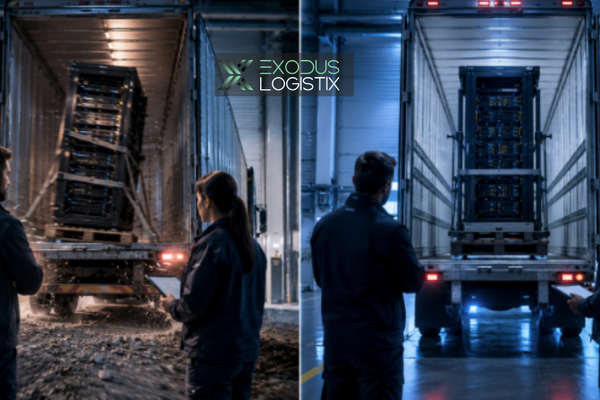Air-Ride vs. Standard Dry Van: Why It Matters for Server Rack Shipping