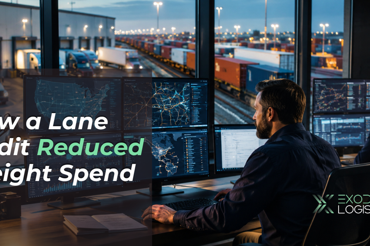 How a Lane Audit Reduced Freight Spend for a Food & Beverage Shipper