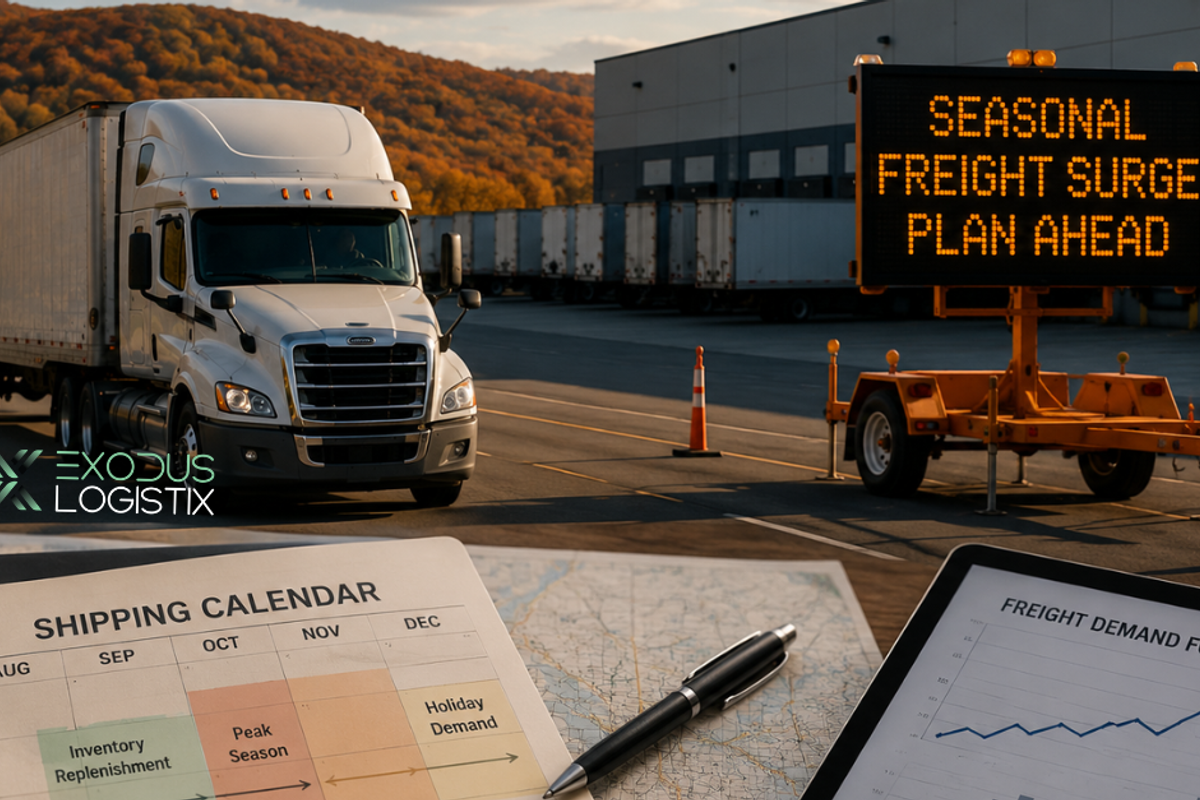How Do Seasonal Freight Surges Affect Transportation Capacity?