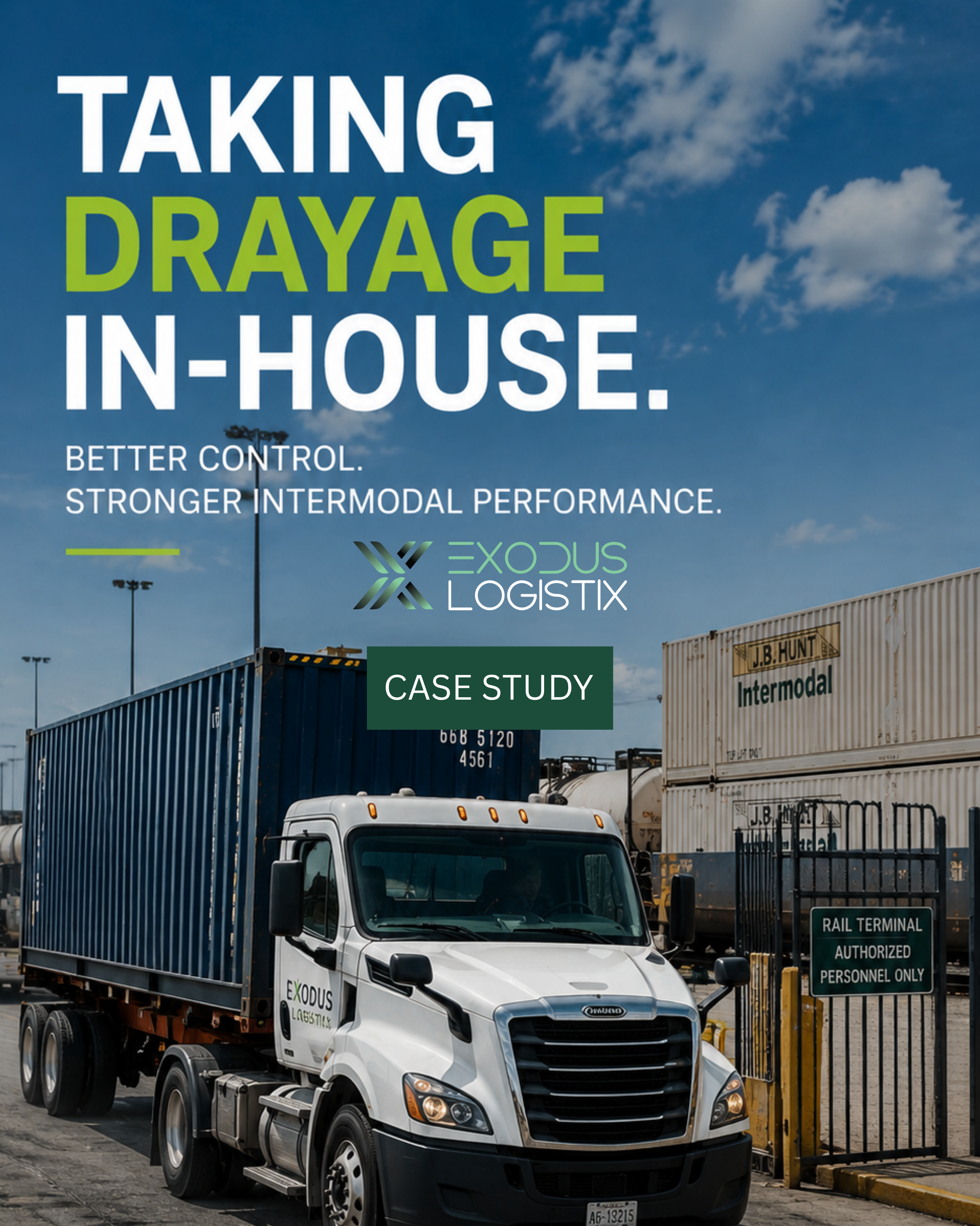 Taking Drayage In-House to Improve Intermodal Reliability in Pennsylvania