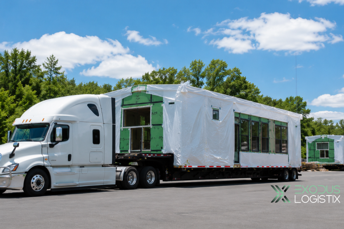 How Modular Home Transportation Works: From Factory to Foundation