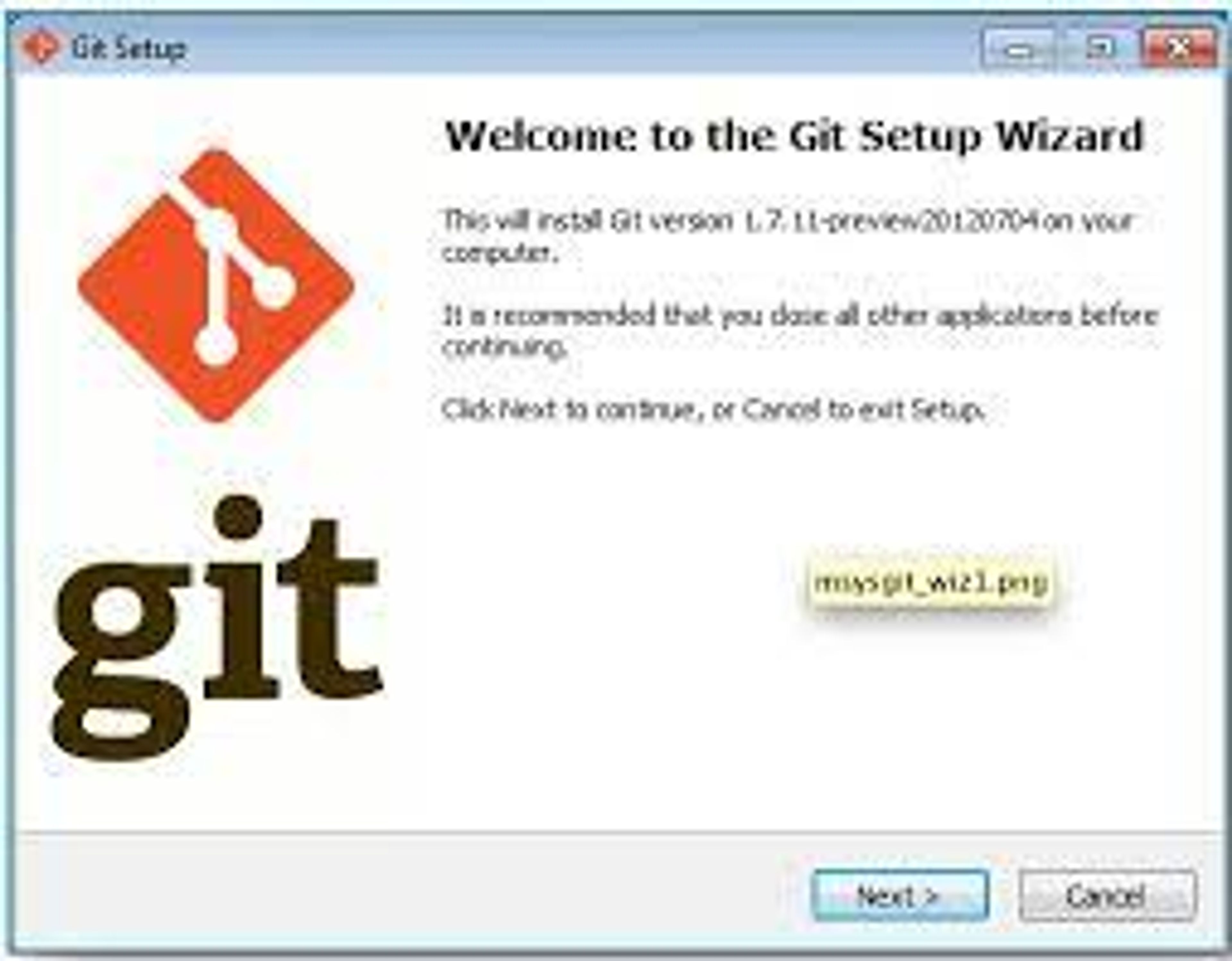 Cover Image for steps to install Git on windows