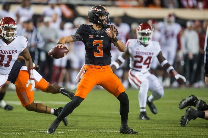  Oklahoma State’s QB, Spencer Sanders, leads the Cowboys to an impressive win over the Sooners 