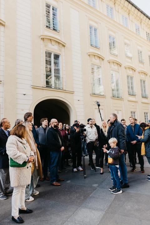 Prague Walk, Sunday, November 3. Liberty in Our Lifetime 2024, Prague.