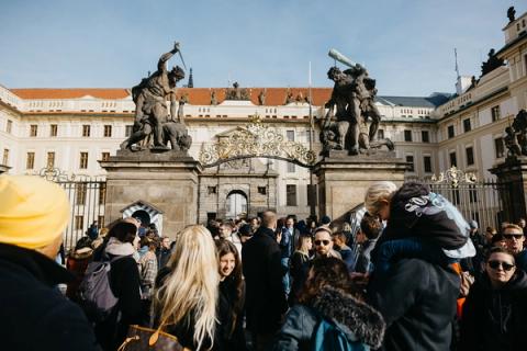 Prague Walk, Sunday, November 3. Liberty in Our Lifetime 2024, Prague.