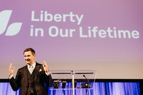 Free Cities Award Ceremony, Friday, November 1. Liberty in Our Lifetime 2024, Prague.