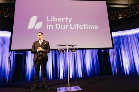 Free Cities Award Ceremony, Friday, November 1. Liberty in Our Lifetime 2024, Prague.