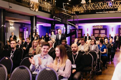 Free Cities Award Ceremony, Friday, November 1. Liberty in Our Lifetime 2024, Prague.