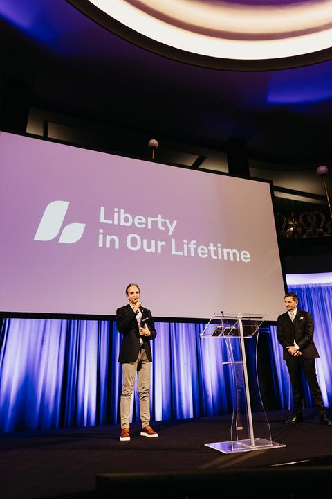 Free Cities Award Ceremony, Friday, November 1. Liberty in Our Lifetime 2024, Prague.