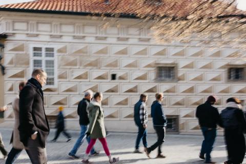Prague Walk, Sunday, November 3. Liberty in Our Lifetime 2024, Prague.