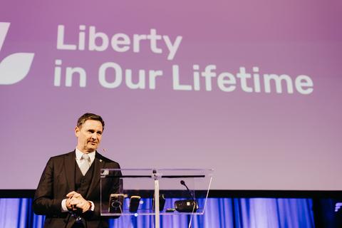 Free Cities Award Ceremony, Friday, November 1. Liberty in Our Lifetime 2024, Prague.