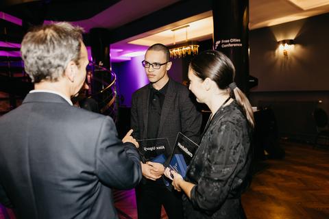 Free Cities Award Ceremony, Friday, November 1. Liberty in Our Lifetime 2024, Prague.