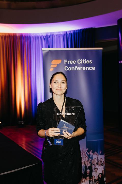 Free Cities Award Ceremony, Friday, November 1. Liberty in Our Lifetime 2024, Prague.