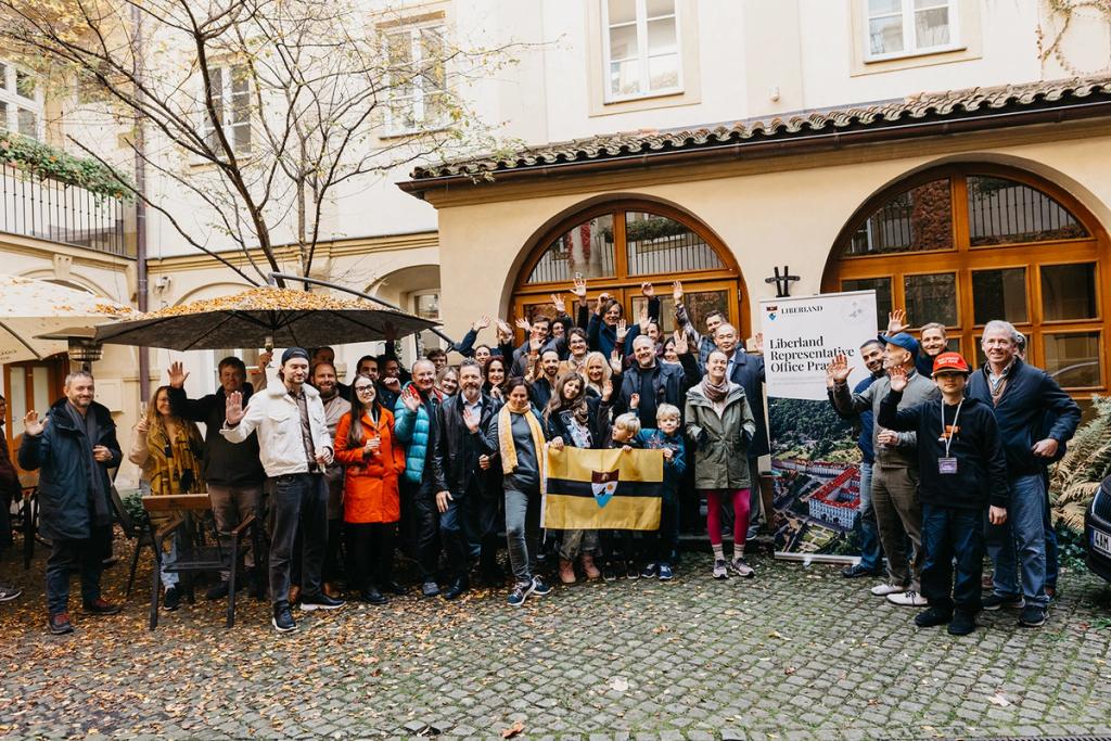 Prague Walk, Sunday, November 3. Liberty in Our Lifetime 2024, Prague.