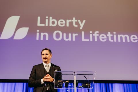 Free Cities Award Ceremony, Friday, November 1. Liberty in Our Lifetime 2024, Prague.