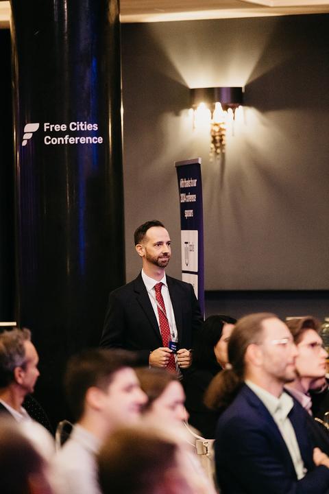 Free Cities Award Ceremony, Friday, November 1. Liberty in Our Lifetime 2024, Prague.