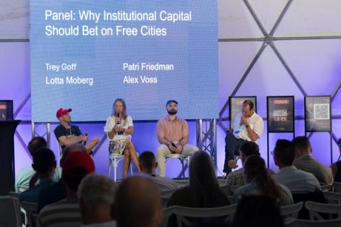 Morning Sessions, Saturday, September 5. Free Cities Conference 2026, Próspera.