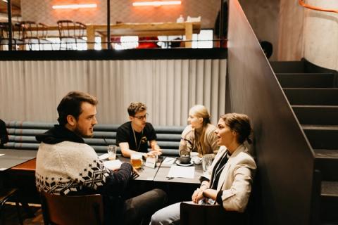 Welcome Evening at Fuze, Thursday, October 31. Liberty in Our Lifetime 2024, Prague.