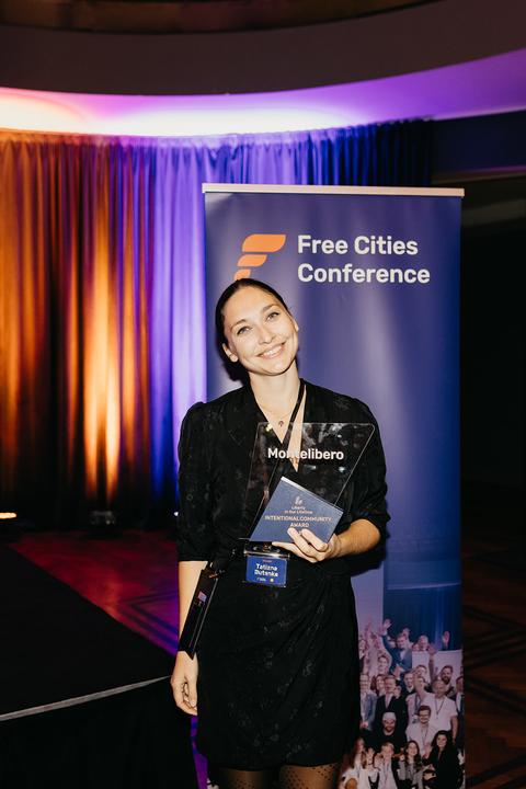 Free Cities Award Ceremony, Friday, November 1. Liberty in Our Lifetime 2024, Prague.