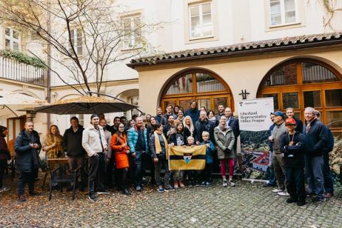 Prague Walk, Sunday, November 3. Liberty in Our Lifetime 2024, Prague.