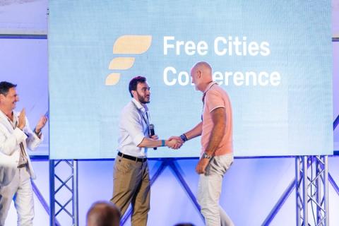 Free Cities Award Ceremony, Friday, September 4. Free Cities Conference 2026, Próspera.