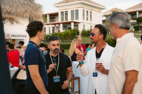 Welcome Drinks and Registration, Thursday, September 3. Free Cities Conference 2026, Próspera.