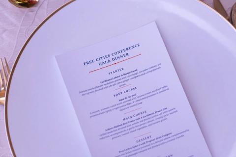 VIP Dinner and Comedy, Friday, September 4. Free Cities Conference 2026, Próspera.