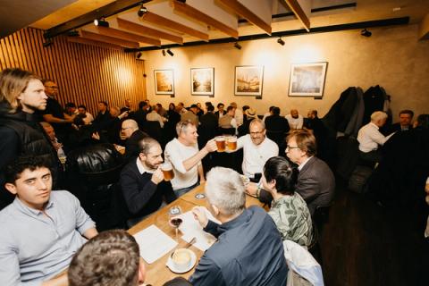Evening at Sladovna Brewery, Saturday, November 1. Free Cities Conference 2025, Prague.