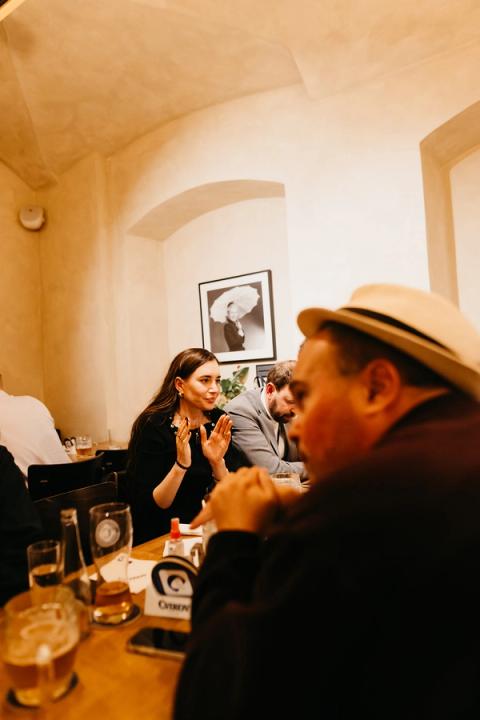 Evening at Sladovna Brewery, Saturday, November 1. Free Cities Conference 2025, Prague.