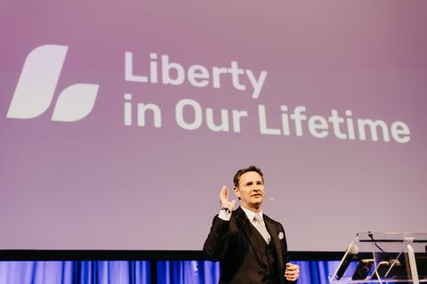 Free Cities Award Ceremony, Friday, November 1. Liberty in Our Lifetime 2024, Prague.