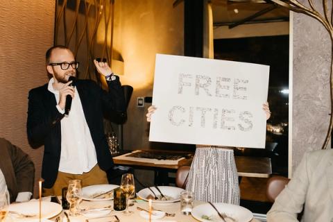 VIP Dinner, Friday, October 31. Free Cities Conference 2025, Prague.
