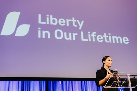 Free Cities Award Ceremony, Friday, November 1. Liberty in Our Lifetime 2024, Prague.