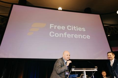 Free Cities Award Ceremony, Friday, October 31. Free Cities Conference 2025, Prague.