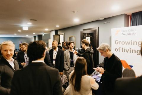 Lunch, Friday, October 31. Free Cities Conference 2025, Prague.