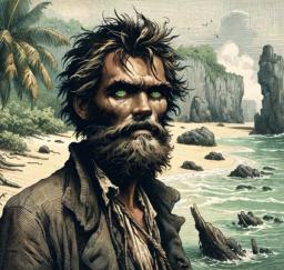 Ben Gunn portrait