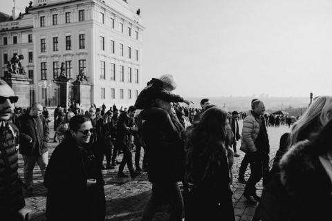 Prague Walk, Sunday, November 3. Liberty in Our Lifetime 2024, Prague.
